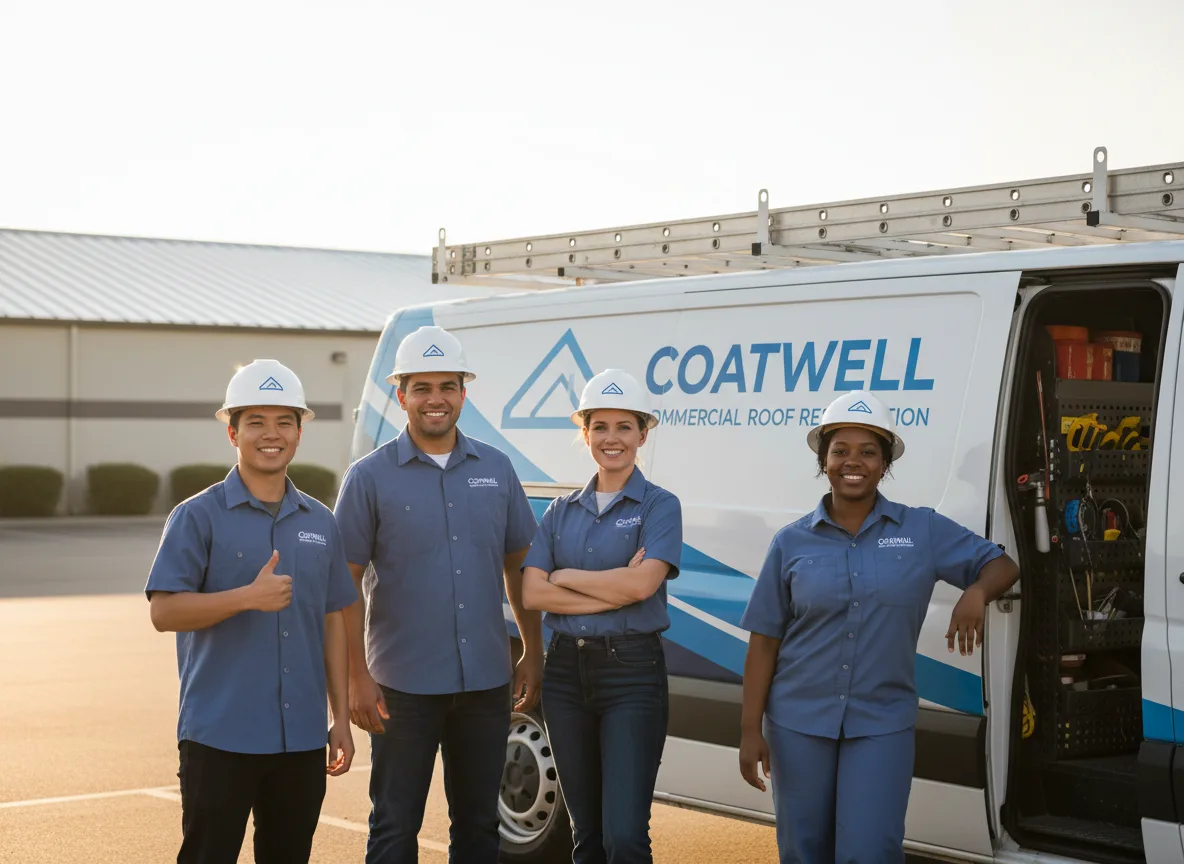 Commercial roof coating company in Horace, ND